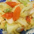 江湖小俠 的 🍅蕃茄炒高麗菜🥗 cooksnap