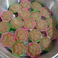 Cooksnap dari ian untuk resep Kue Sakura / Bolu Karamel Kukus