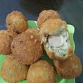 Cooksnap dari Ayundayu untuk resep Tempe bulat isi Sosis