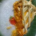 El cooksnap de Erica Ayala cuando hizo Tarta de calabaza y pollo/ acelga y pollo.