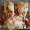 joelle1986's cooksnap of when they made Hawaiian stove top stuffed chicken breast.