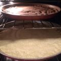 El cooksnap de Ariel cuando hizo Pizza de centeno y harina de garbanzos.