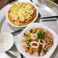 Cooksnap của Nhi Linh khi họ làm theo món Pizza hải sản