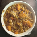 El cooksnap de Maria Jose Albaya cuando hizo Alto guiso de garbanzos y lentejas.