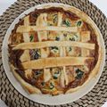El cooksnap de @enjoycooking_bymar cuando hizo Quiche de espinacas con Gorgonzola y queso azul.