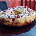 El cooksnap de Andrea lucente Uriel vallejos cuando hizo Rosca de Pascua o Reyes de Doña Petrona.
