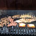 El cooksnap de graciela_gauna.🌹 cuando hizo Asado, pollo con vegetales a la parrilla👌👌.