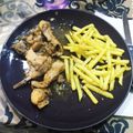 El cooksnap de pilar cuando hizo Conejo en salsa.