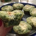 El cooksnap de Ro Cuevas cuando hizo Muffins de espinaca y queso.