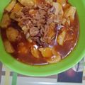 Cooksnap dari Lia Ayu Anjani untuk resep Bakso saus amandas(asam manis pedas)