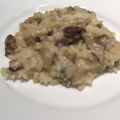 El cooksnap de Xènia cuando hizo Risotto de boletus.