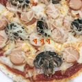 El cooksnap de Cristina cuando hizo Pizza light con base de fajitas.