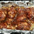 alroberts's cooksnap of when they made low calorie teriyaki chicken drumsticks.