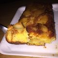 El cooksnap de Luli cuando hizo Budín de manzana invertido.