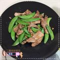 棠棠 的 肉絲炒甜豆 cooksnap
