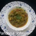 Vandana Johri का कुकस्नैप जब उन्होंने तोरई टमाटर सब्जी काली मिर्च में बनाया था।