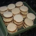 El cooksnap de Liendel Di Lascio cuando hizo Alfajores de maicena.