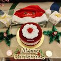 Manisha Malvi Angaitkar's cooksnap of when they made Christmas special Red Velvet Cake 🎂.