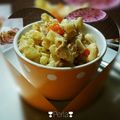 El cooksnap de Perla cuando hizo Coditos con atún💕🐟💘.