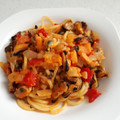 El cooksnap de MaryGlory cuando hizo Pasta con mejillones.