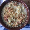 El cooksnap de clara66 cuando hizo Coliflor gratinada con jamón serrano.