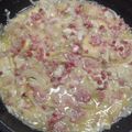 El cooksnap de tinde cuando hizo Alcachofas con jamón y salsa.