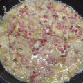 El cooksnap de tinde cuando hizo Alcachofas con jamón y salsa.