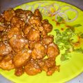 Faiza Asif's cooksnap of when they made Soya chunk fritters.
