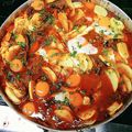 El cooksnap de Nancy Liliana Costilla cuando hizo Bifes a la criolla.