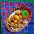 Sneha Patel's cooksnap of when they made મેથી ના ભજીયા (methi na bhjiya recipe in gujarati).