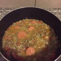 El cooksnap de Alejandra Díaz Sánchez cuando hizo Lentejas con arroz.