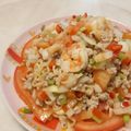 Psyche Chang 的 泰式涼拌媽媽麵 cooksnap