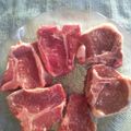 Rick1977's cooksnap of when they made Grilled lamb chops with mint chimichuri.