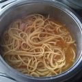 El cooksnap de ling furinyi cuando hizo Pasta de atún en salsa tatemada 🤤recomendada inventada por mi hoy 😬.