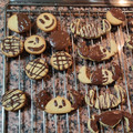El cooksnap de Alejandra cuando hizo Galletas de mantequilla tipo danesas sin lactosa.