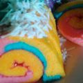 Cooksnap dari Delita's Kitchen untuk resep Bolu Gulung Kukus /  Roll Cake Karakter hellokitty