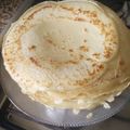 El cooksnap de Astrid Santa Maria cuando hizo Panqueques para canelones.