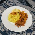 Cooksnap dari PutriKPM untuk resep Nasi kuning bumbu racik ikan goreng