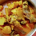 Lisha Ghosh's cooksnap of when they made আলু মটর কারি(aloo matar curry recipe in Bengali).