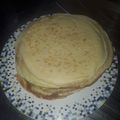 El cooksnap de Vale Di Virgilio cuando hizo Masa básica panqueques.