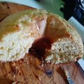 El cooksnap de Yesica cuando hizo Budín de naranja.