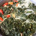 Cooksnap dari Rantii@gmail.com Pujiastuti untuk resep Sayur Daun singkong santan teri medan