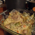 El cooksnap de Dr. Naz cuando hizo Brócoli gratinado con carne.