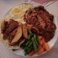 AxwellDanielle's cooksnap of when they made Crispy Chicken Steak with Mushroom Barbeque Sauce.