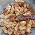 El cooksnap de Guada Frutos cuando hizo Ñoquis de papa.
