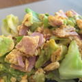 El cooksnap de Maiko Kamata cuando hizo Huevos revueltos con pimientos y jamón.