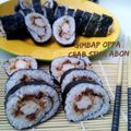 Cooksnap dari DEWI SARASWATI untuk resep Sushi/Gimbap Crab Stick Sosis
