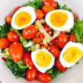Cooksnap của Dibee khi họ làm theo món Xà lách trộn trứng