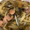 ゆせりた18's cooksnap of when they made 簡単美味ランチ♪海苔バター醤油焼きうどん.