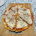 El cooksnap de Anarath Cruz Santellán cuando hizo Pizza con levadura fresca 🍕.